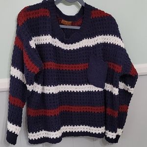 Oversied Pol stripe sweater